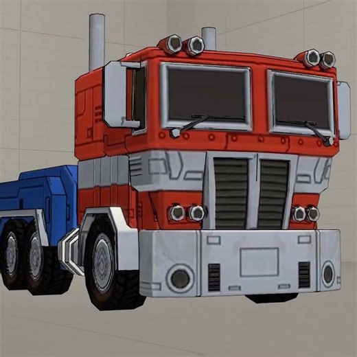 Earth Wars Optimus Prime Transforms! #shorts #transformers #sfm