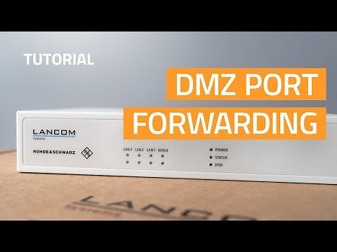 Unified Firewall Tutorial | Configuring DMZ port forwarding