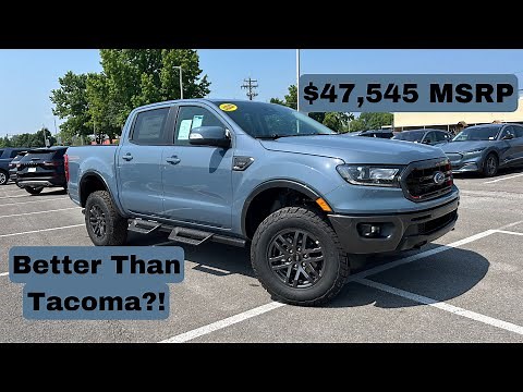 2023 Ford Ranger Lariat Tremor 2.3T POV Test Drive & Review