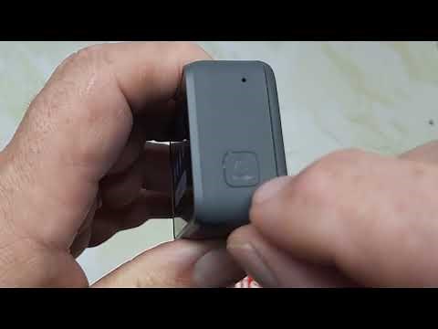 GoPro Hero 7 Silver install and format Micro SD card.