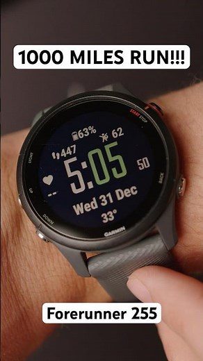 Running 1000 Miles with the Garmin Forerunner 255 | It’s Good!!!