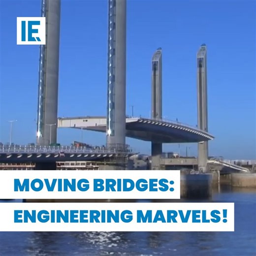 73K views · 648 reactions | Have you ever seen a whole bridge move? | Interesting Engineering | Facebook