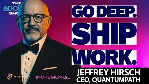 Jeffrey Hirsch: #adtech #ai Go Deep. Ship Work. Fixing Adtech | Pesach Lattin