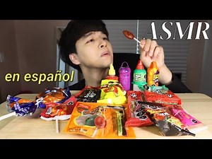 ASMR comiendo los dulces Mexicanos! 'COREANO'/Sonido de Comer/Eating Sound