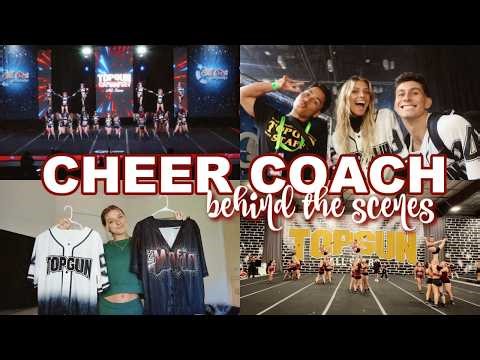 CHEER COMPETITION: cheer coach behind the scenes