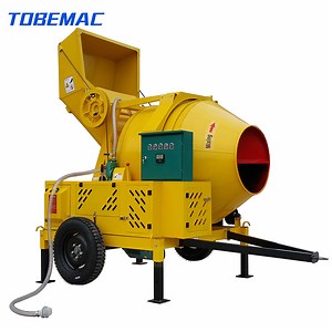 [Hot Item] Tobemac Diesel-Electric Concrete Mixer for Sale, Export to Africa