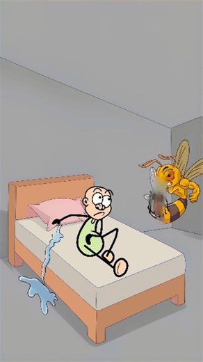 Whn bee 🐝 is the keeper 🛡 || #ultimtrix #bee #keeping #house #mosquito #control #meme #animated #memematerial #animationvideo #poo #poop #4kmeme #sleepingwithdog #sleepinghabits | kenta achha