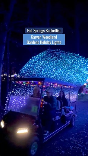 Hot Springs Bucketlist | Garvan Woodland Gardens Holiday Lights