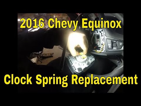 2016 Chevy Equinox Airbag Clock Spring Replacement