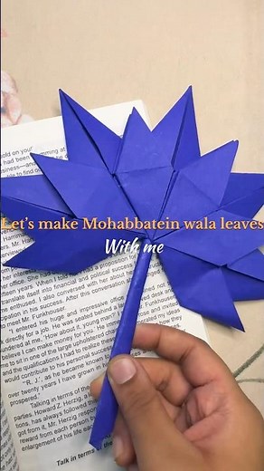 Easy Origami Maple Leaf | Aesthetic Fall Paper Craft 🍁|Step-by-Step Tutorial#diy#srk#christmas#love