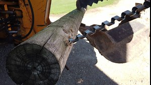 Century Drill & Tool 38796 Ship Auger Nail Cutter Power Bit, 1-1/2" x 18", 1/2" Shank Size - Heavy-Duty Precision Wood Drilling