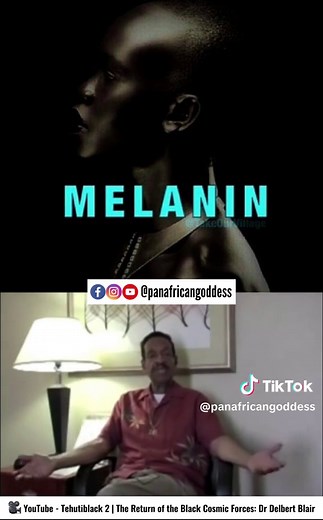 The Power Of Melanin ✨ 🎥 YouTube - Tehutiblack 2 | The Return of the Black Cosmic Forces: Dr Delbert Blair #DrDelbertBlair #Melanin #MelaninMagic #occult #metaphysics #spirituality #gnosticism #esoteric #alchemy #chaosbeings #goddesses #gods #melanin #alchemist #sirius #esotericknowledge #vibrationalalignment #gnosis #knowledge #knowthyself #blackconsciousness #reels #panafricangoddess