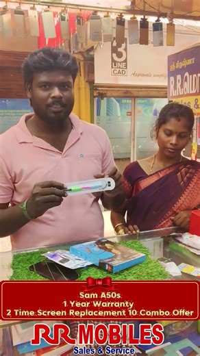 Sam A50s 1 Year Warranty 2 Time Screen Replacement