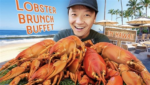 Welcome to the Four Seasons Resort in Honolulu, where I tried one of the most luxurious brunch buffets in Hawaii, was it worth it? #LobsterBrunch #HonoluluEats #HawaiiFood | Strictly Dumpling