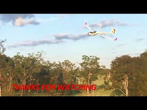 Volantex ASW28 V2 2.6 metre RC Motor Glider !