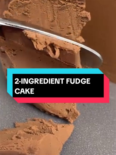 Delicious 2-Ingredient Fudge Cake Recipe