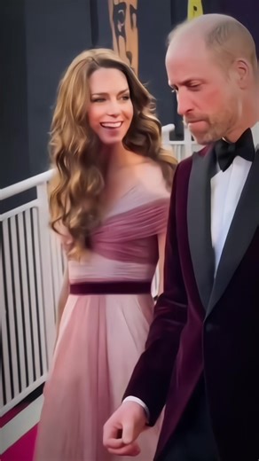 It was pure Gucci glamour as the Princess of Wales stepped onto the BAFTA red carpet in a breathtaking designer gown, radiating timeless sophistication — with Prince William flawlessly complementing her in a refined velvet suit. #princessofwales #bafta #princewilliam #katemiddleton #fy