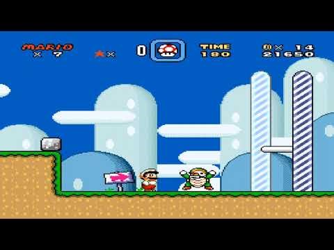 Super Mario World - Yoshi's Island 1 & Yellow Switch Palace