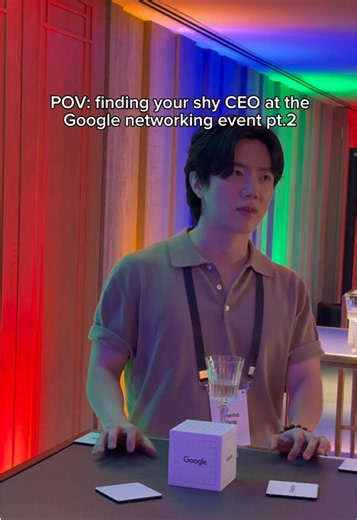 Extroverts please adopt our introverted CEO at events 😭 | Extrovert X Introvert