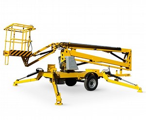 [Hot Item] Small Size Mini Compact Mobile Boom Lift Lifter Man Lift Articulated Telescopic Boom Lift Scissor Lift Cherry Picker Spider Lift Tracked by SUV