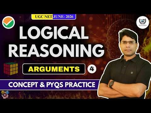Master Arguments with PYQs! 🔥 | Logical Reasoning | UGC NET Paper 1 | UGC NET June 2026
