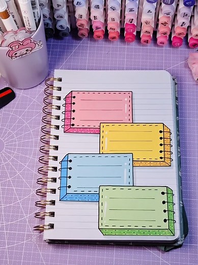Creative Art with Sticky Notes: DIY Crafts Ideas