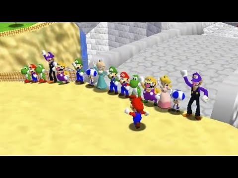 Super Mario 64 Online Mod: Play as Waluigi, Yoshi, and More