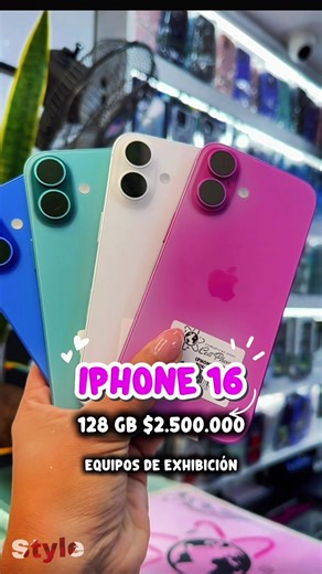 Exhibición del iPhone 16 en Colombia con Garantía