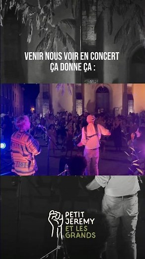 Petit Jeremy et les Grands - Extrait concert -