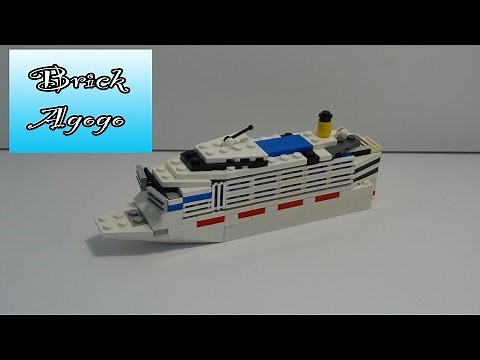 Lego Costa Concordia - Lego Custom MOC