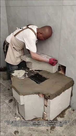 Building a Modular Wood-Fired Stove | Step-by-Step DIY Construction