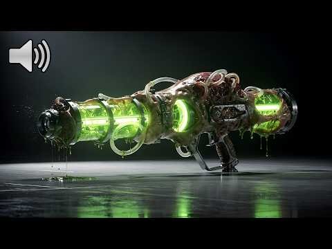 Epic SciFi Bile Bomb Launcher Gun Sounds Effects | Futuristic Warfare