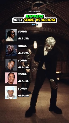 Rappers BEST Song vs Album?!