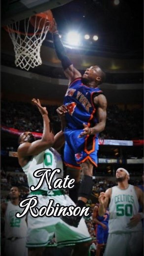 Nate Robinson: The Shortest Giant in NBA History! 🏀🔥 #nba #dunk