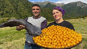 How villagers use alycha for catfish dinner and winter jam