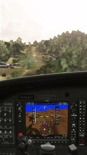 Landing the Cessna Grand Caravan in Bugalaga, Indonesia