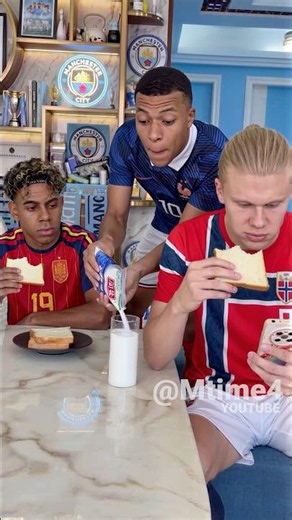 Mbappé Pranked Himself With Salt Milk 🥛😭 #parody #football #haaland