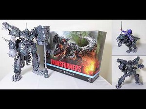 Transformers Age of Extinction Studio Series Titan Class Grimlock Titan Class Unboxing & Reviews