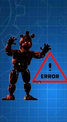 FNAF Edit/System Error Charcter Animatronics