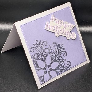 Handmade Snowflake Holidays Mini Card - Etsy
