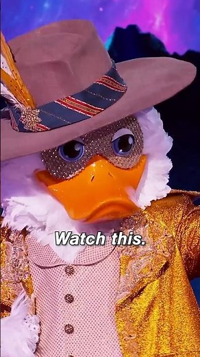 lucky duck drops a BOMBSHELL 😳 #themaskedsinger
