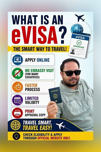 What Is an eVisa? | eVisa Explained in 60 Seconds | Everything You Need to Know ✈️🌍