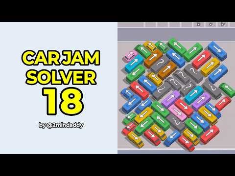 Car Jam Solver Level 18 Solution and Walkthrough