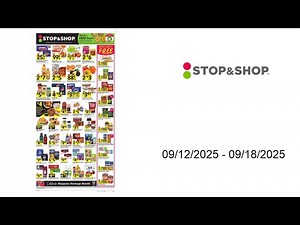 Stop & Shop Weekly Ad - 09/12/2025 - 09/18/2025
