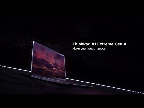 Introducing ThinkPad X1 Extreme Gen 4