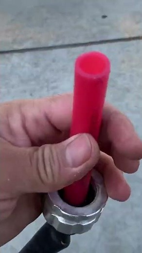 How to permanently fix a kink garden hose tubing