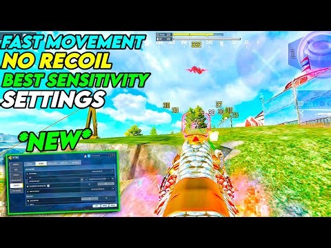 FAST MOVEMENT + NO RECOIL | BEST SENSITIVITY FOR COD MOBILE | CODM SENSITIVITY SETTINGS