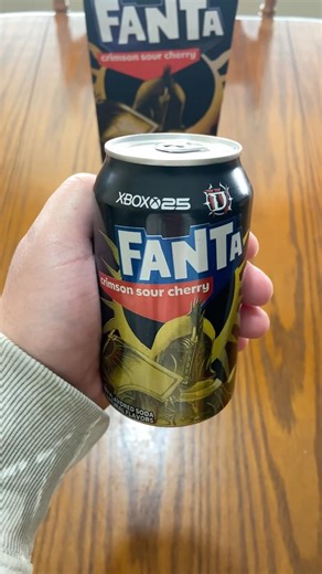 Fanta Crimson Sour Cherry 12 Pack #shorts #fanta #xbox
