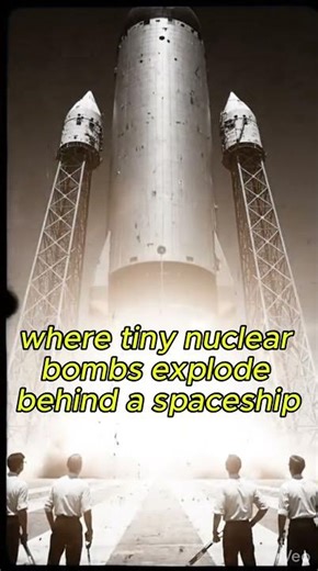 NASA’s Secret Nuclear Spaceship Plan,project orion explained, nuclear propulsion rocket