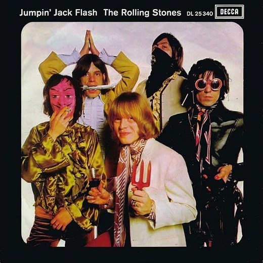 The Rolling Stones - Jumpin' Jack Flash (Backing Track) No Guitar *CLIP* Full Video Attached